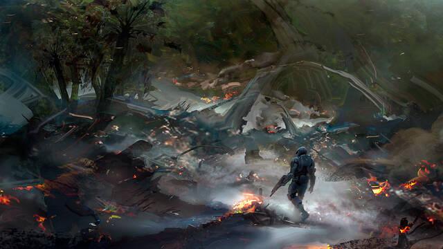 Ilustraciones 2012 Halo 4 -