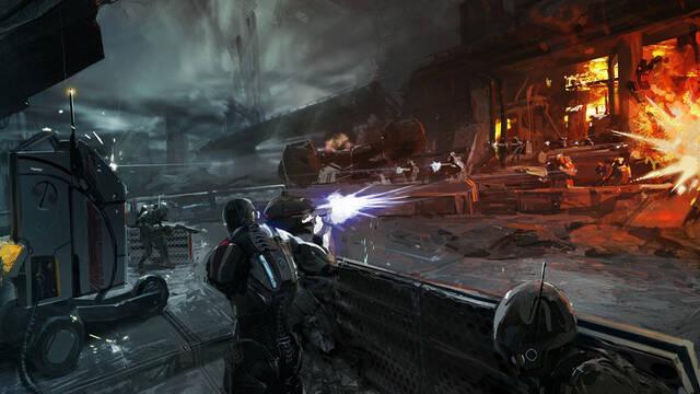 Ilustraciones 2012 Mass Effect 3 -