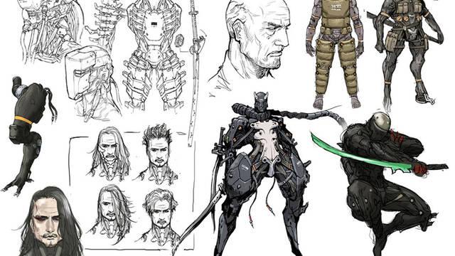 Ilustraciones 2012 Metal Gear Rising -