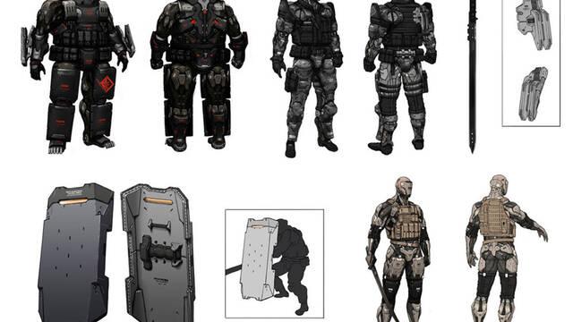 Ilustraciones 2012 Metal Gear Rising -