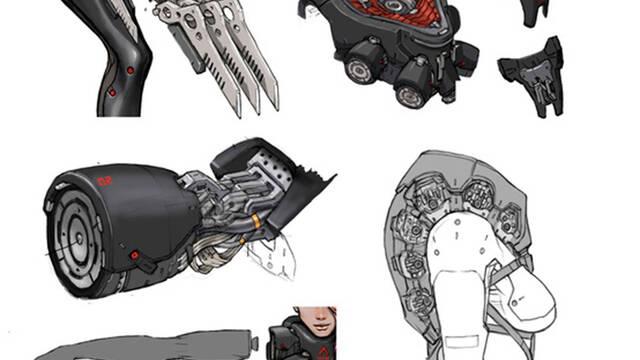 Ilustraciones 2012 Metal Gear Rising -