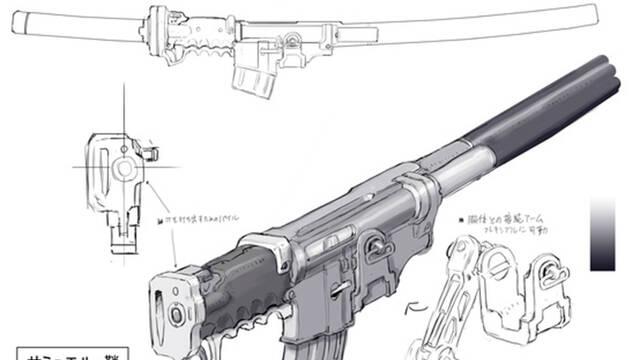 Ilustraciones 2012 Metal Gear Rising -
