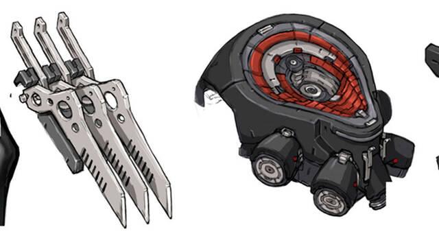 Ilustraciones 2012 Metal Gear Rising -