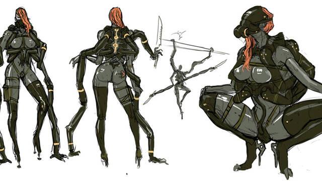 Ilustraciones 2012 Metal Gear Rising -