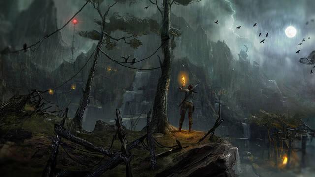 Ilustraciones 2012 Tomb Raider -