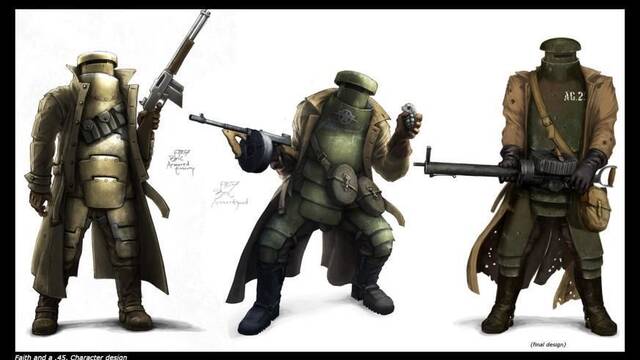 Artes de Faith and a .45 -