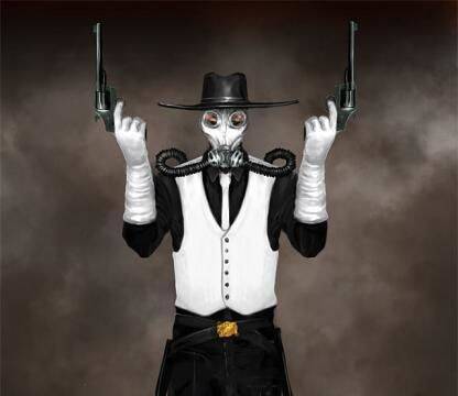 Artes de Faith and a .45 -