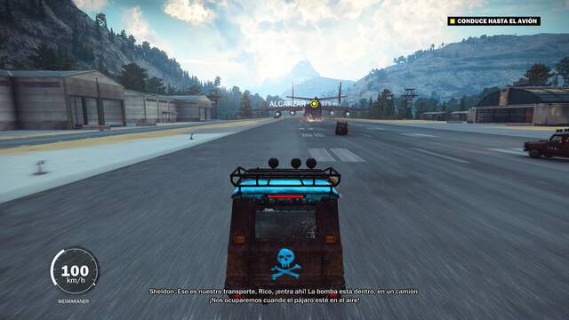 Just Cause 3 - Bavarium en el avión -