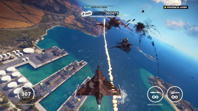 Just Cause 3 - Bavarium en el avión -