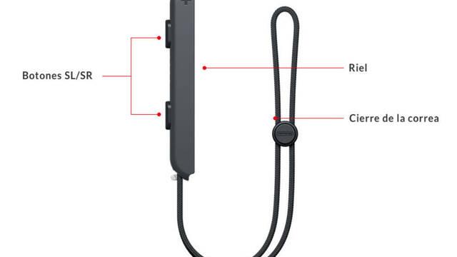 Mandos Joycon - Correa para Joy-con por delante