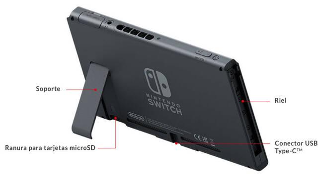 Nintendo Switch - La consola por detrás