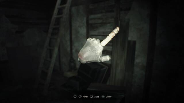 Resident Evil The Beginning Hour Gua - Mano izquierda