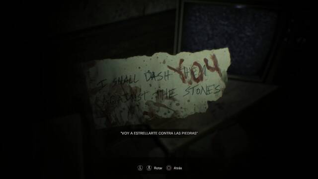 Resident Evil The Beginning Hour Final malo - Macabro mensaje