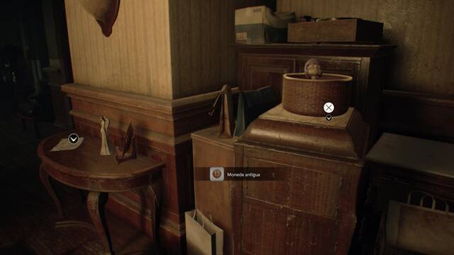 Resident Evil 7 Monedas antiguas Casa principal - Moneda antigua 4