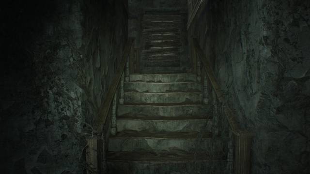 Resident Evil 7 derrotar a Marguerite (2) - Escalera