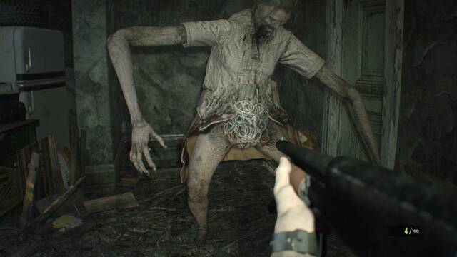 Resident Evil 7 derrotar a Marguerite (2) - Nido de Marguerite