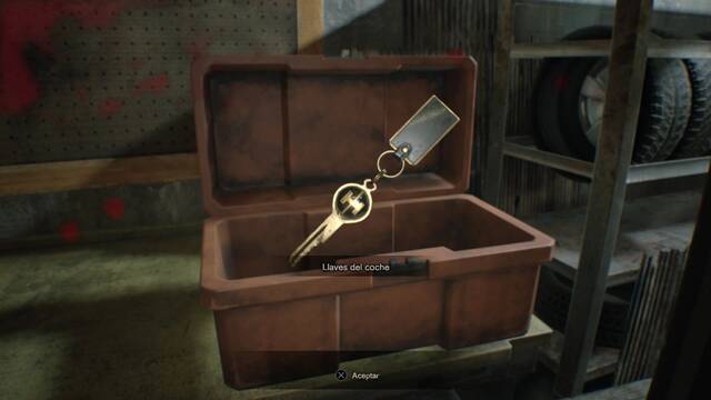 Resident Evil 7 derrotar a Jack (1) - Llaves del coche