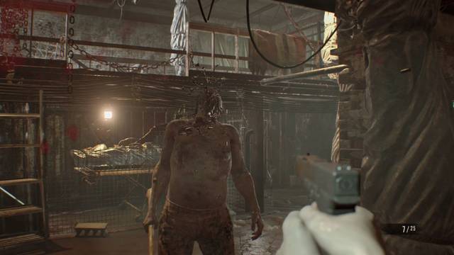 Resident Evil 7 derrotar a Jack (2) - Disparar a la cabeza