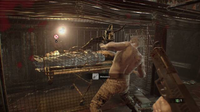 Resident Evil 7 derrotar a Jack (2) - Motosierra