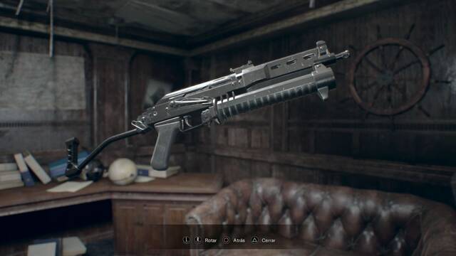 Ametralladora P19 Resident Evil 7 - 3