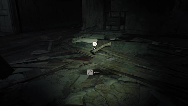 Hacha de Resident Evil 7 - 1