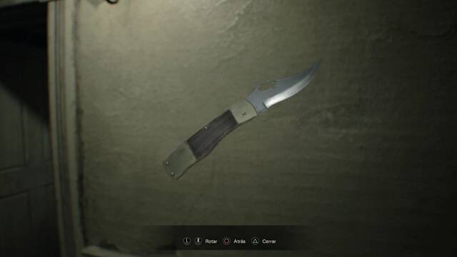 Cuchillo Resident Evil 7 - 3