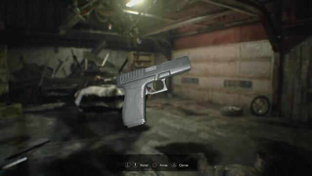Pistola G17 Resident Evil 7 - 3