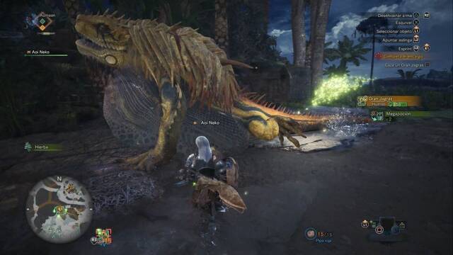 Monster Hunter World - Un folln Kestodon - Gran Jagras