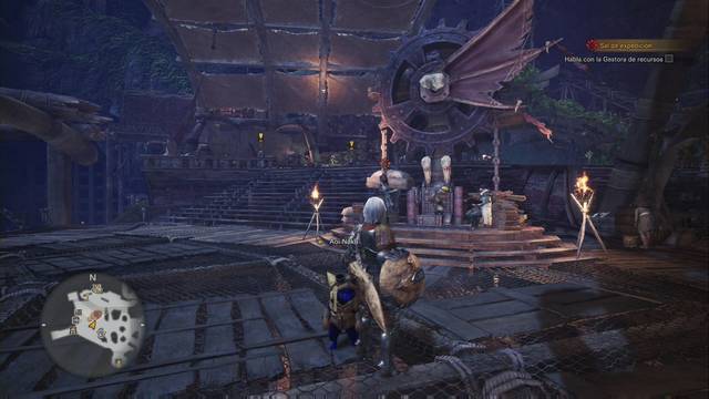 Monster Hunter World - Reconstruye el campamento del bosque - La gestora