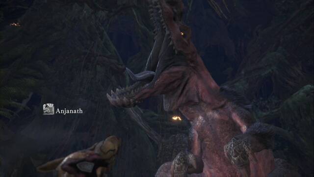 Monster Hunter World - El Anjanath invasor
