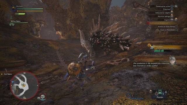 Monster Hunter World - Explora el valle putrefacto - Radoban