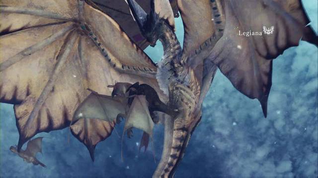 Monster Hunter World - Legiana, el cazador elegante - Legiana, el dragón de hielo