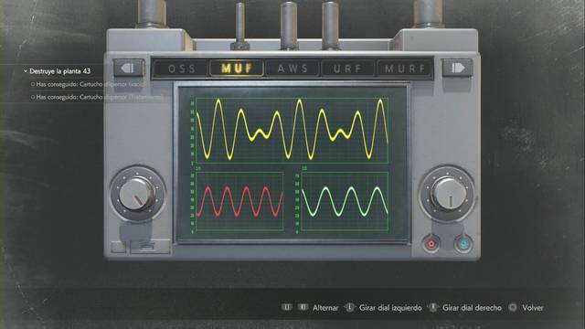 Resident Evil 2 Remake - Solucin de las frecuencias del Modulador de seal - MUF