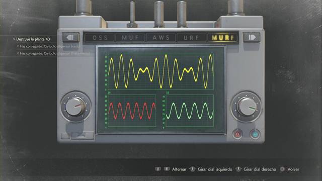 Resident Evil 2 Remake - Solucin de las frecuencias del Modulador de seal - MURF