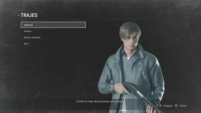 Resident Evil 2 Remake - Trajes de Leon - 