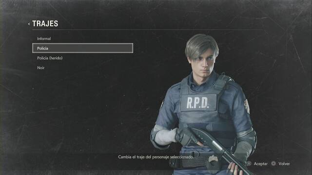 Resident Evil 2 Remake - Trajes de Leon - 