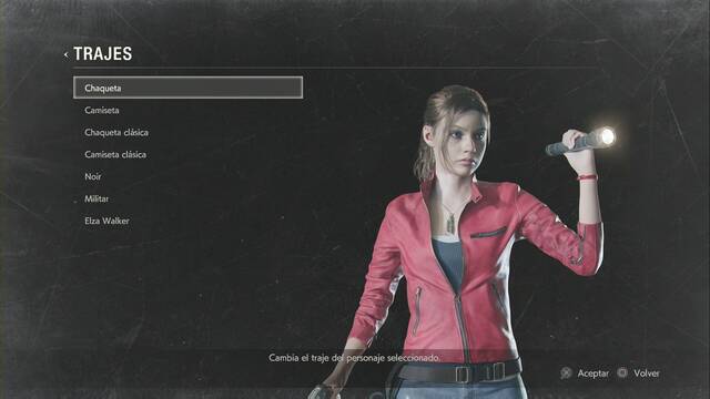 Resident Evil 2 Remake - Trajes de Claire - 