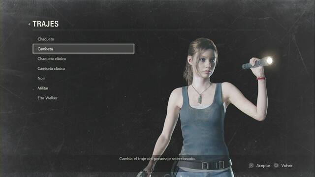 Resident Evil 2 Remake - Trajes de Claire - 