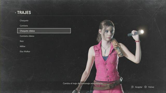 Resident Evil 2 Remake - Trajes de Claire - 