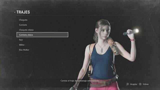 Resident Evil 2 Remake - Trajes de Claire - 