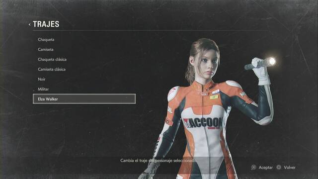 Resident Evil 2 Remake - Trajes de Claire - 