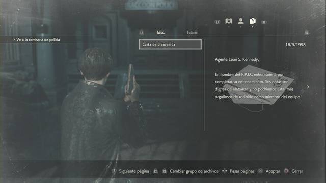 Resident Evil 2 Remake: Todos los documentos - Localizacion