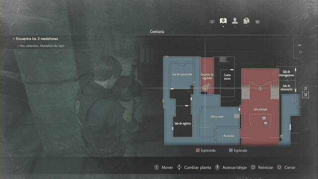 Resident Evil 2 Remake - Todos los coleccionables de la Comisara - Circular sobre las taquillas