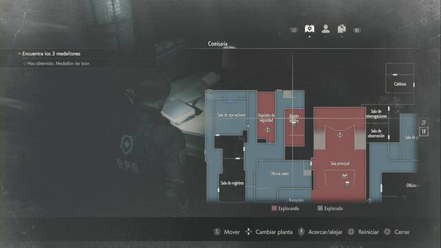 Resident Evil 2 Remake - Todos los coleccionables de la Comisara - Beneficios de las hierbas