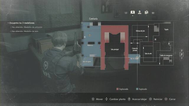 Resident Evil 2 Remake - Todos los coleccionables de la Comisara - Folleto de la ciudad