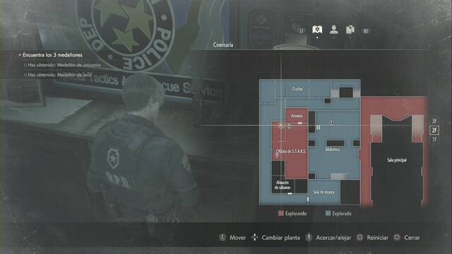 Resident Evil 2 Remake - Todos los coleccionables de la Comisara - Circular interna