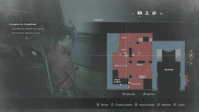 Resident Evil 2 Remake - Todos los coleccionables de la Comisara - 