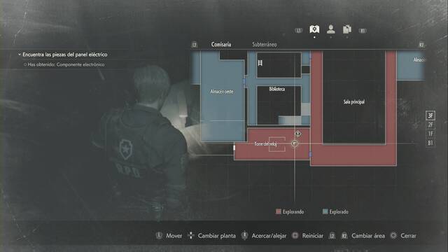 Resident Evil 2 Remake - Todos los coleccionables de la Comisara - Plan de reparaciones