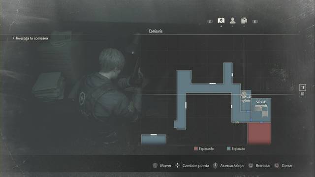 Resident Evil 2 Remake - Todos los coleccionables de la Comisara - 