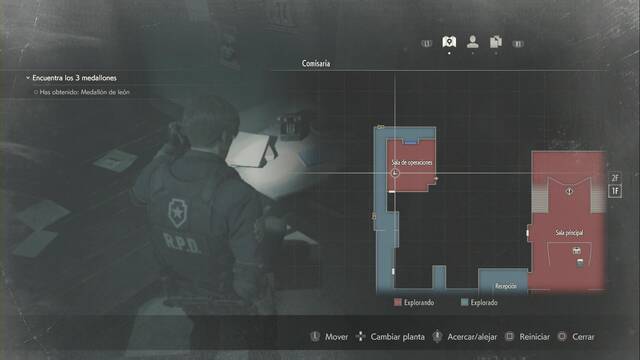 Resident Evil 2 Remake - Todos los coleccionables de la Comisara - Registro de los eventos